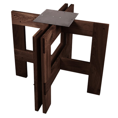 Farmhouse Table Trestles - Dark Oak