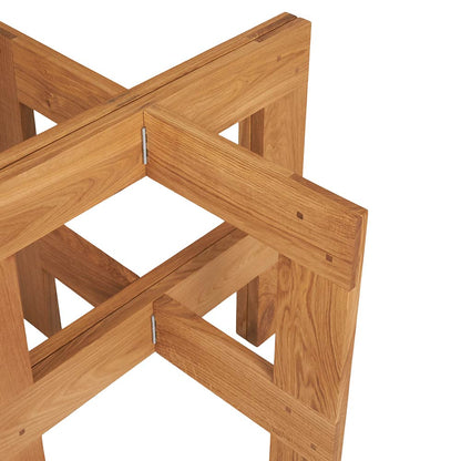 Farmhouse Table Trestles - Natural Oak