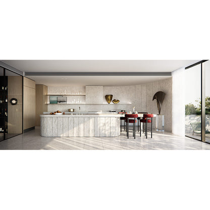 Fat Bar Counter Stool - Black Wood Base