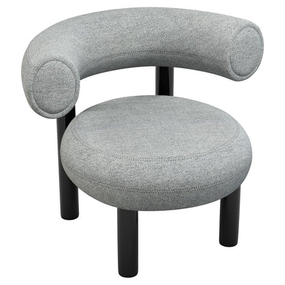 Fat Lounge Chair - Hallingdal 0116, Black Steel Base
