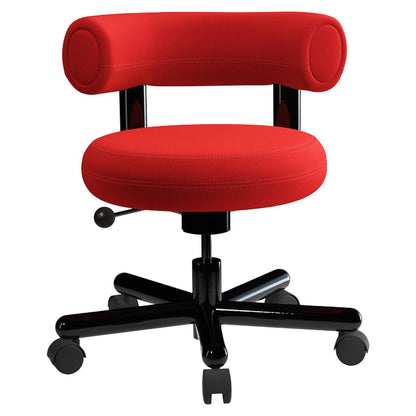 Fat Work Chair - Black Steel