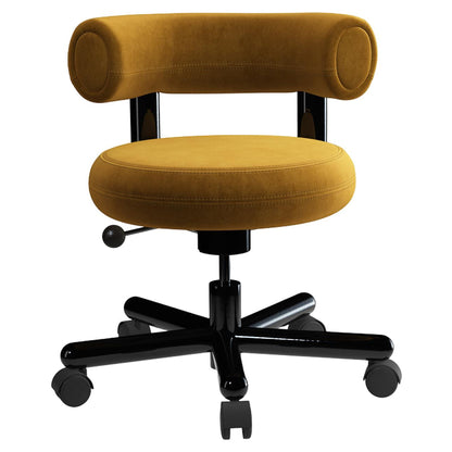 Fat Work Chair - Black Steel