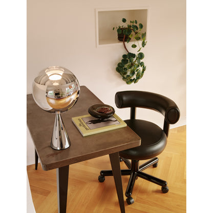 Fat Work Chair - Black Steel