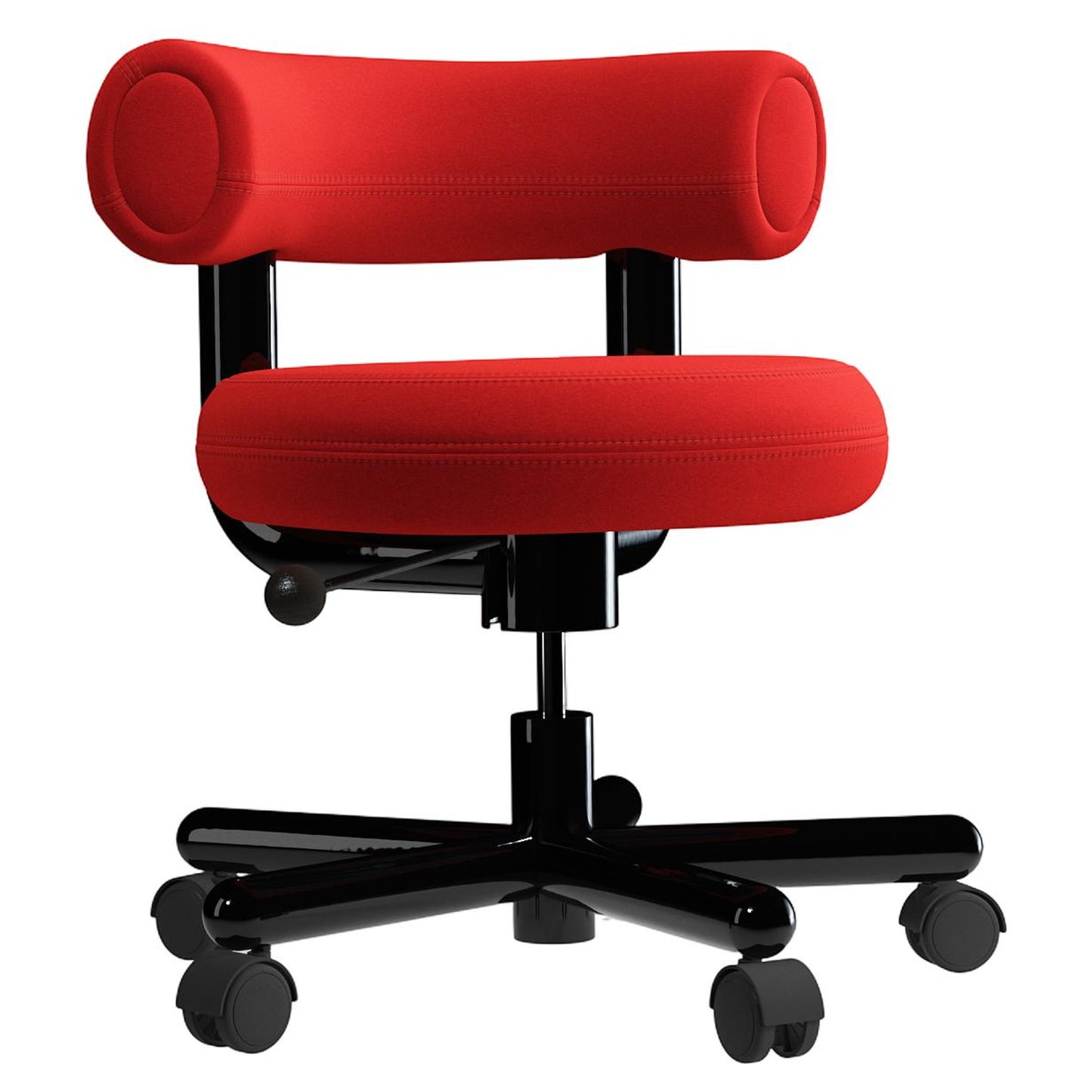 Fat Work Chair - Black Steel