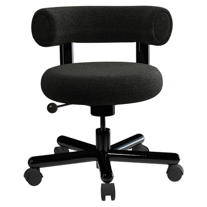 Fat Work Chair - Black Steel