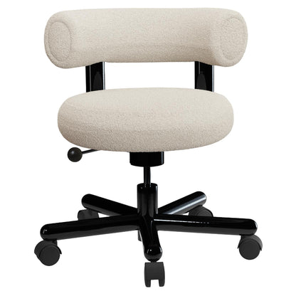 Fat Work Chair - Black Steel