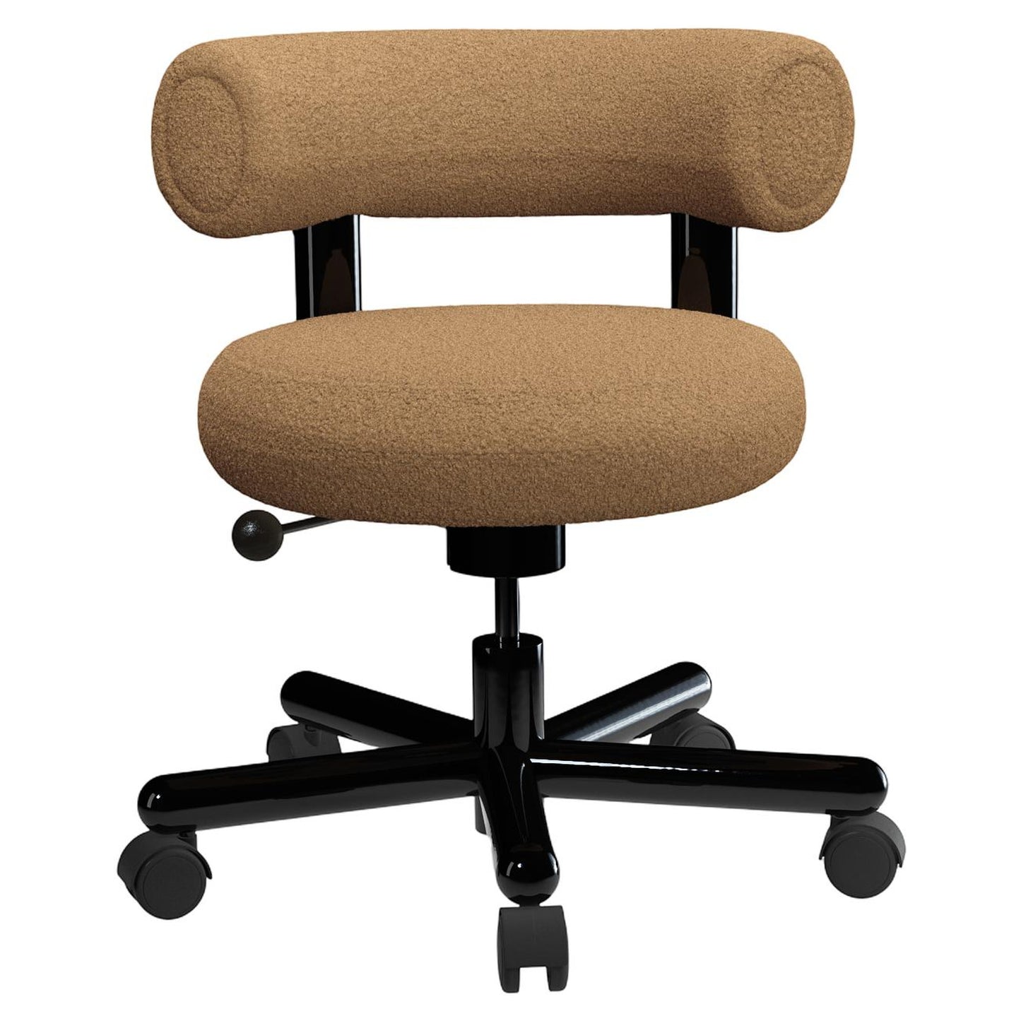 Fat Work Chair - Black Steel