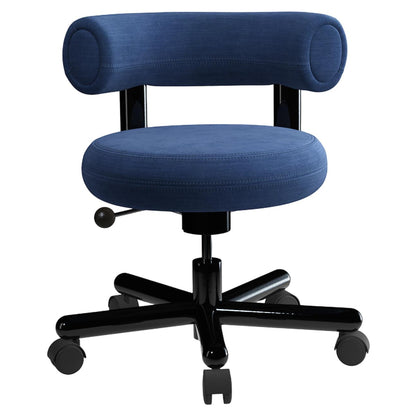 Fat Work Chair - Black Steel