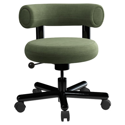 Fat Work Chair - Black Steel