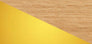 Natural Oak Brass