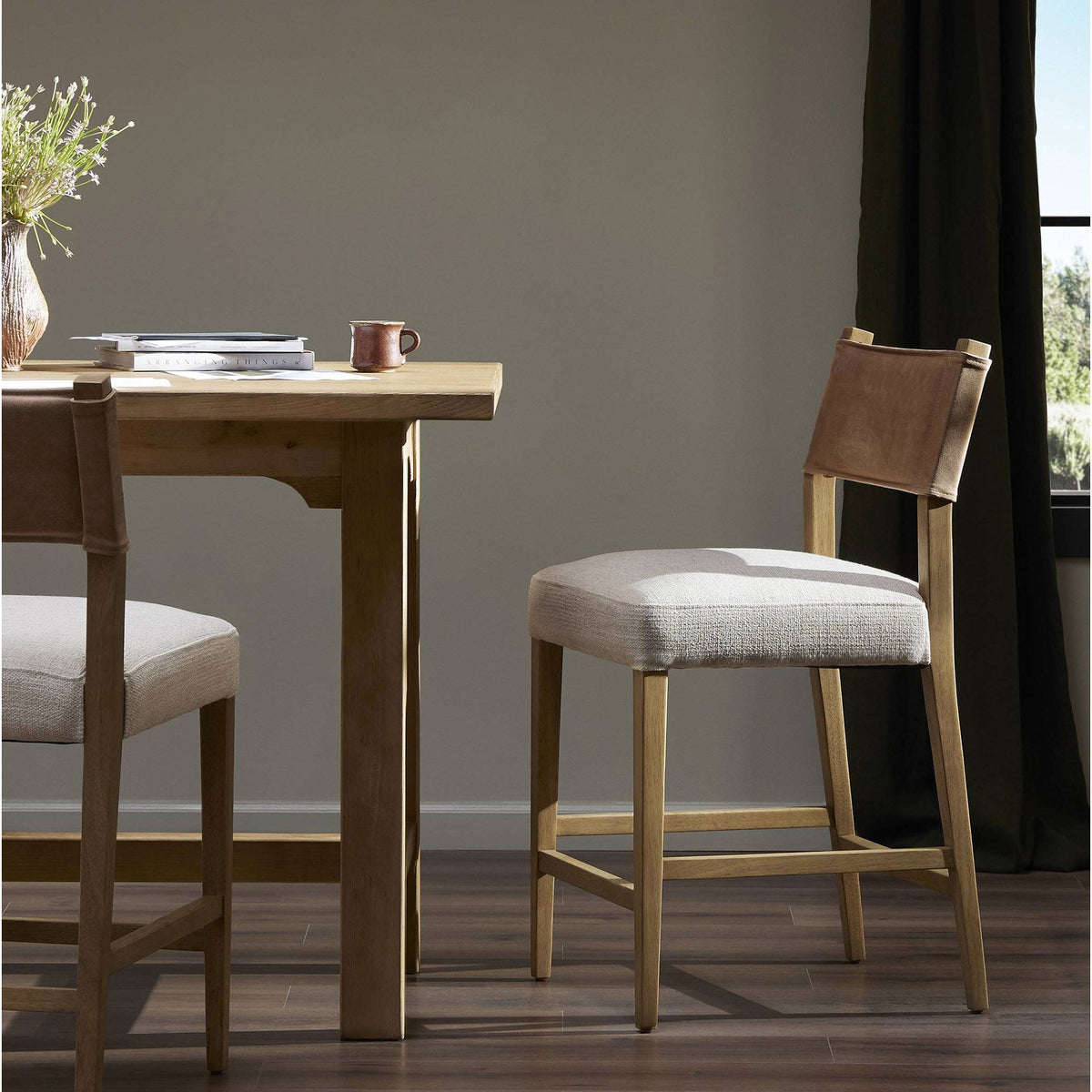 Ferris Bar + Counter Stool - Thames Cream