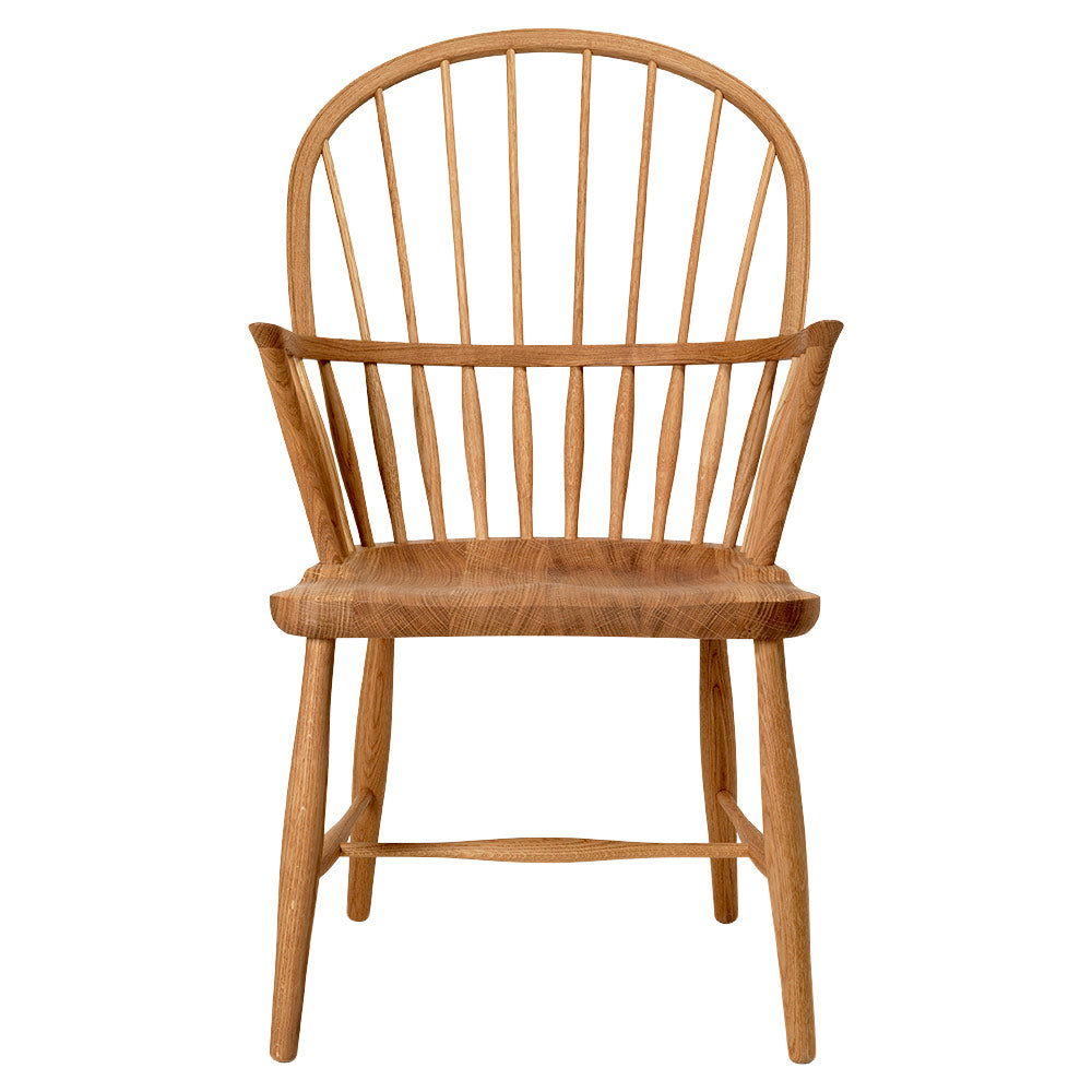 FH38 Windsor Dining Chair - Oak Oil