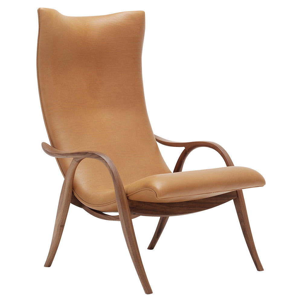 FH429 Signature Lounge Chair - Leather Sif 95, Walnut Oil