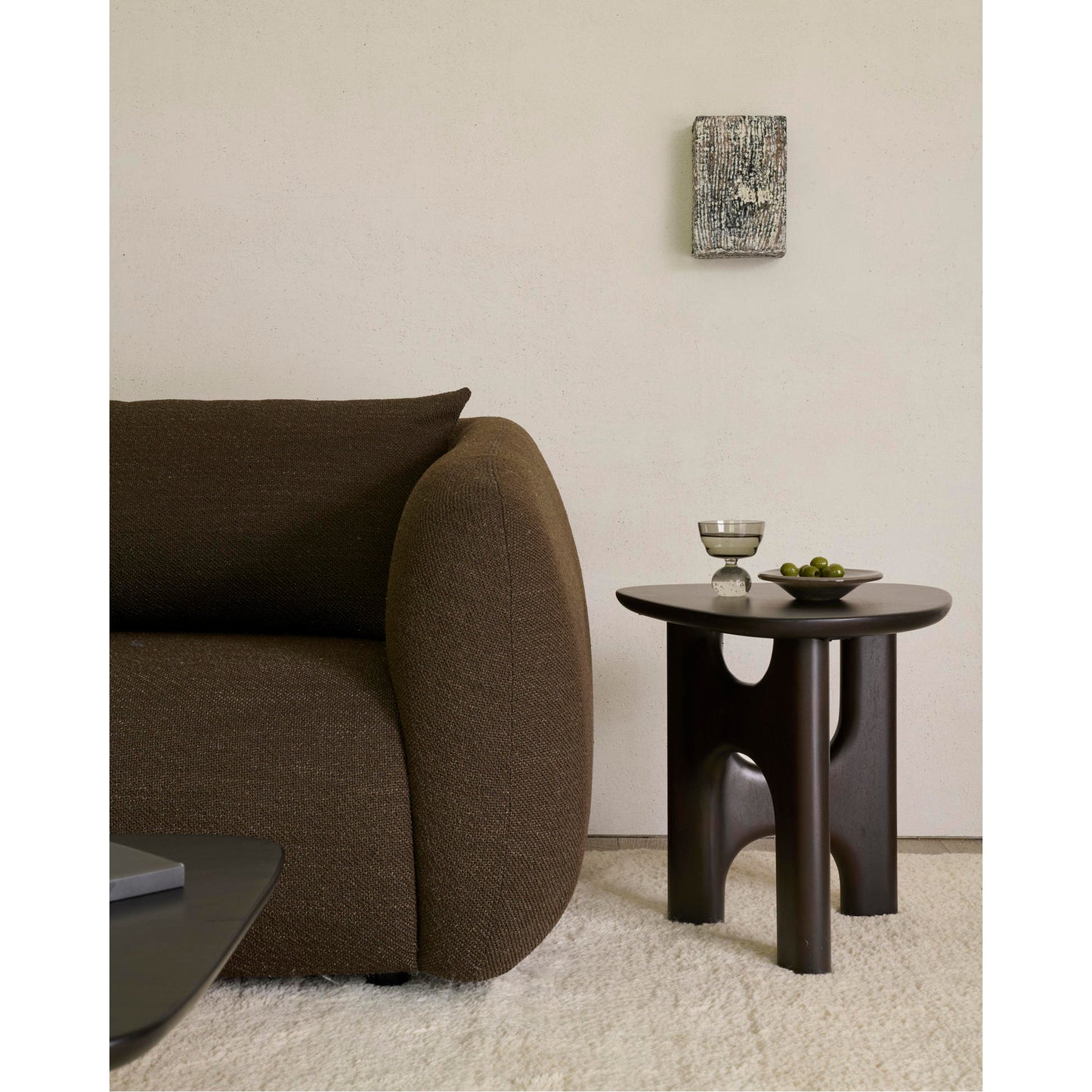 Figur 3 Seater Sofa - Chocolate