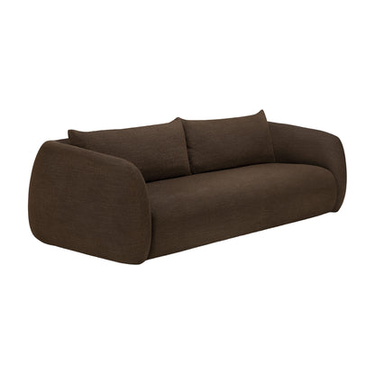 Figur 3 Seater Sofa - Chocolate