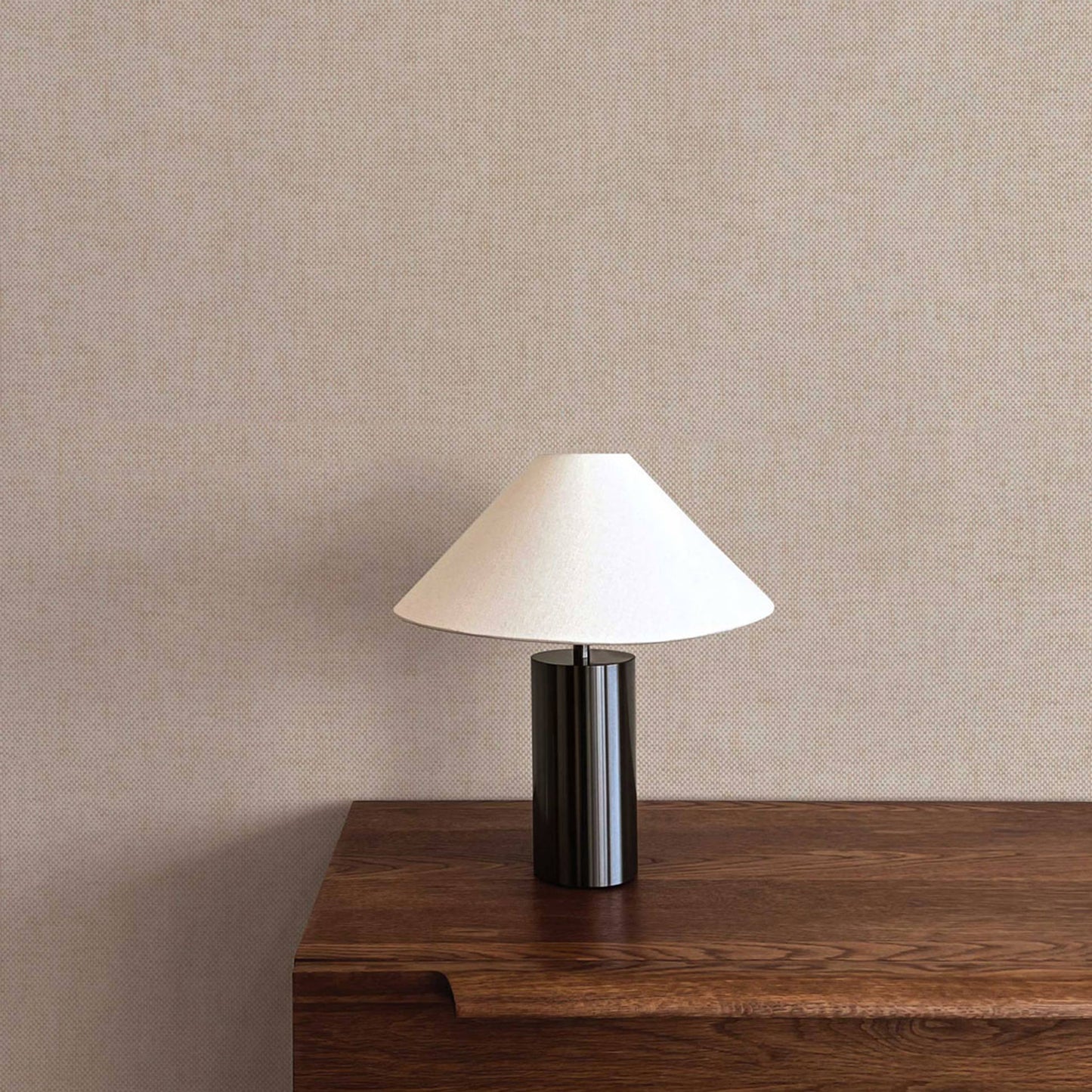 Fine Boxweave Paperweave Wallpaper - Beige
