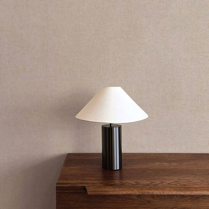 Fine Boxweave Paperweave Wallpaper - Beige