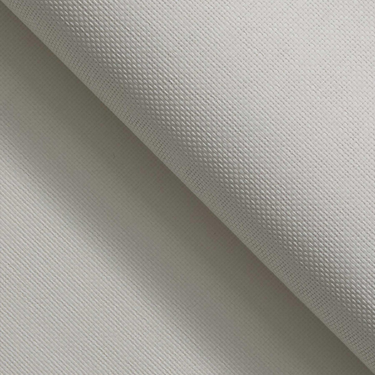 Fine Boxweave Paperweave Wallpaper - Dove White