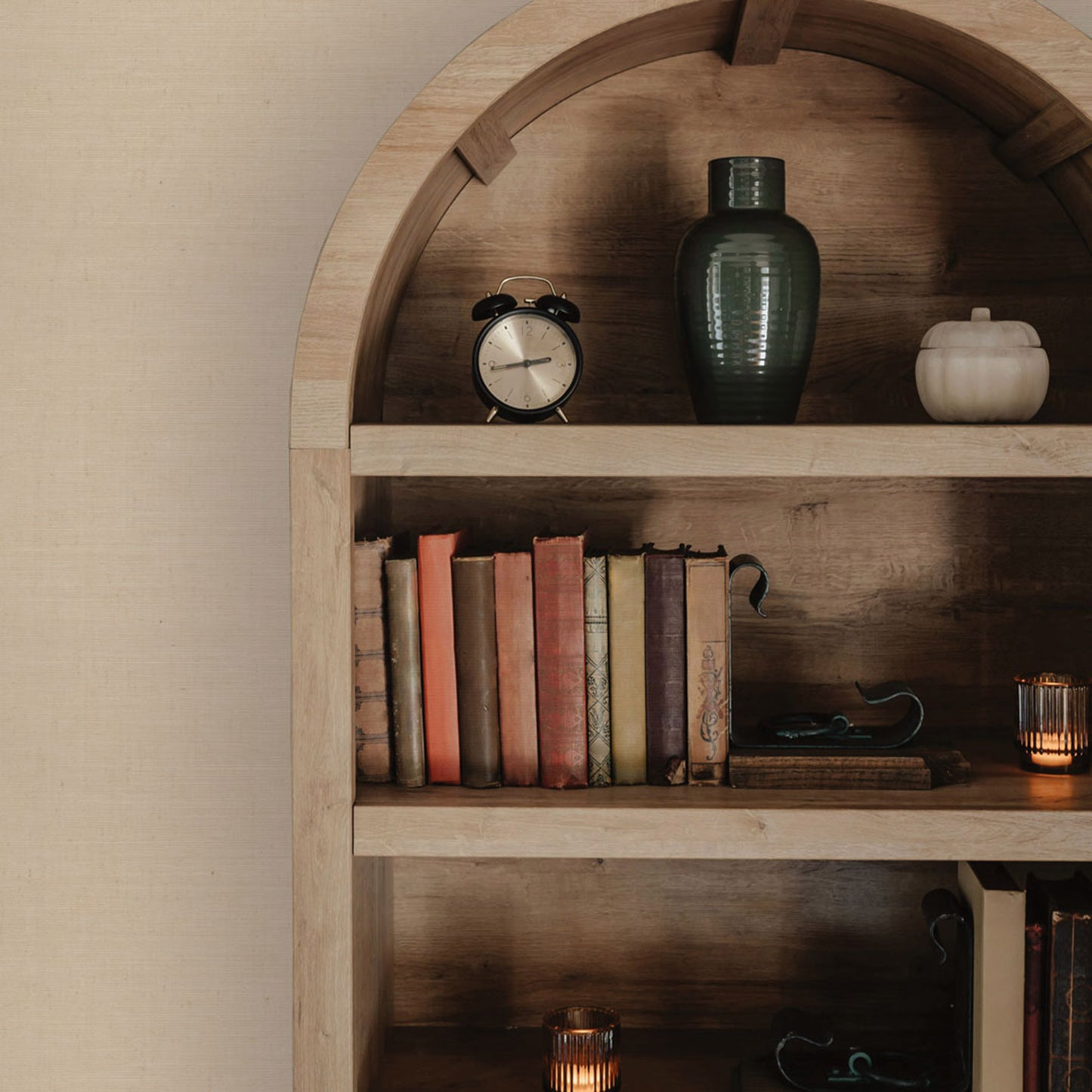 Fine Boxweave Paperweave Wallpaper - Natural