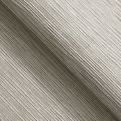 Fine Horizontal Sisal and Viscose Rayon Grasscloth Wallpaper - Light Natural and Taupe