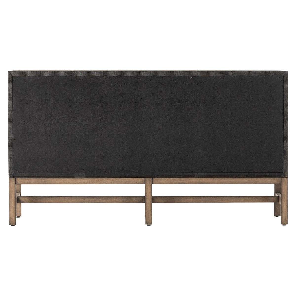 Fiona 6 Drawer Dresser - Black Raffia