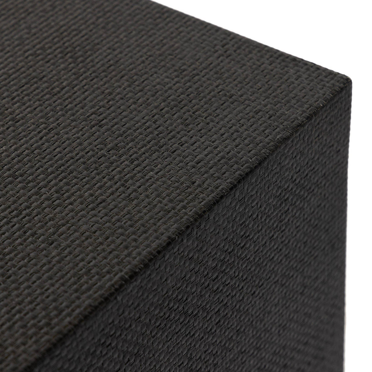 Fiona 6 Drawer Dresser - Black Raffia