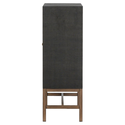 Fiona Bar Cabinet - Russet Mahogany