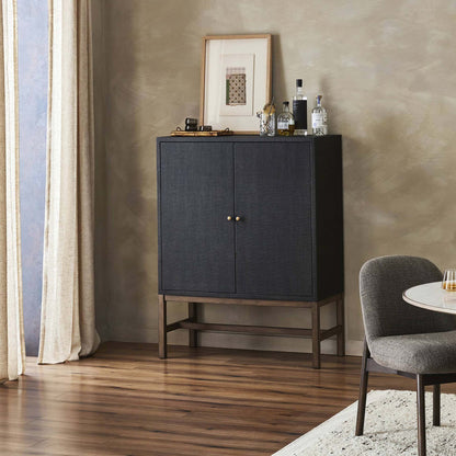 Fiona Bar Cabinet - Russet Mahogany