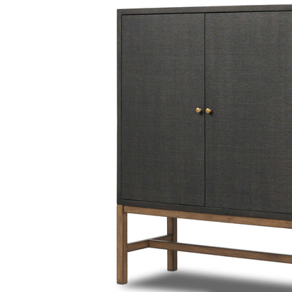 Fiona Bar Cabinet - Russet Mahogany