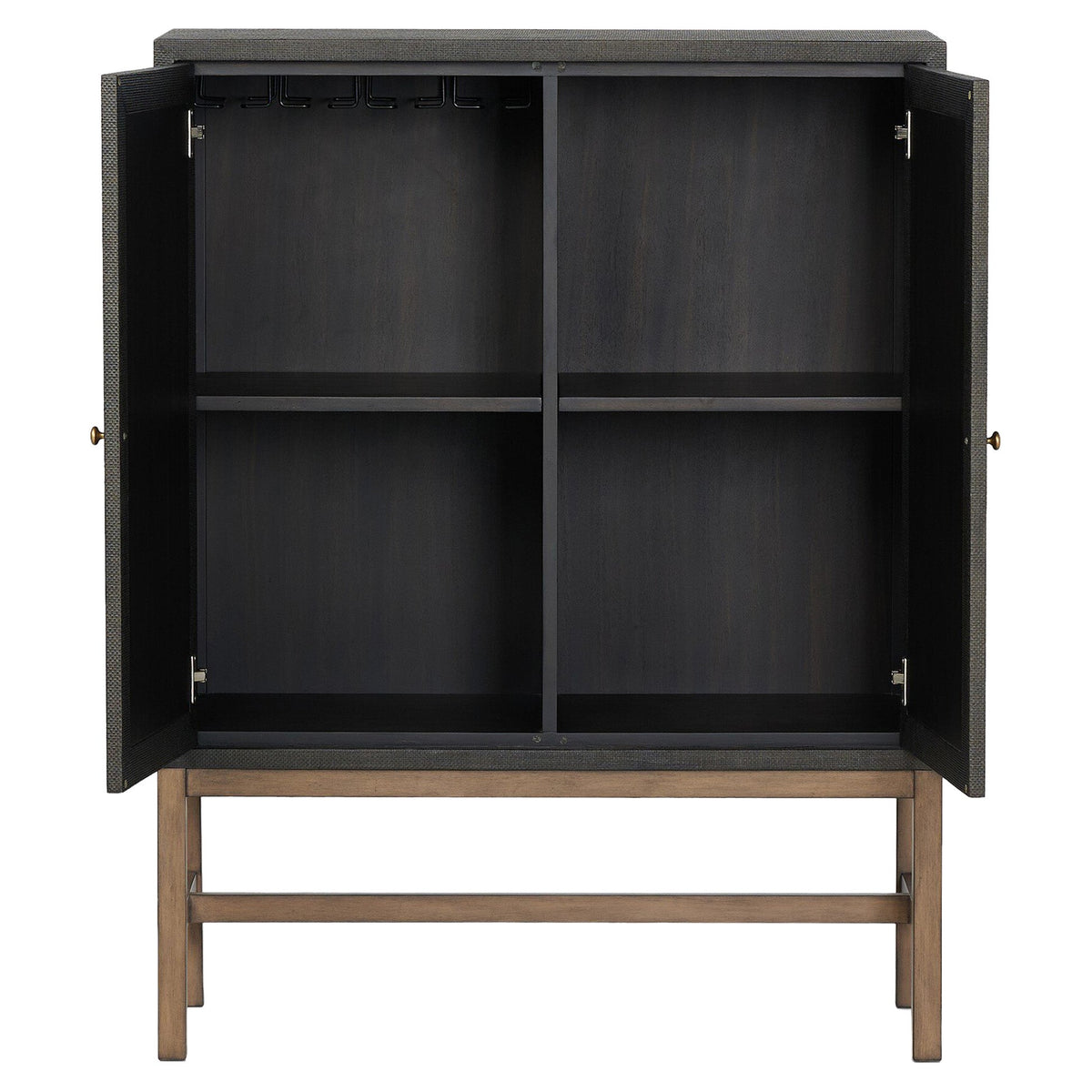 Fiona Bar Cabinet - Russet Mahogany