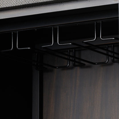 Fiona Bar Cabinet - Russet Mahogany