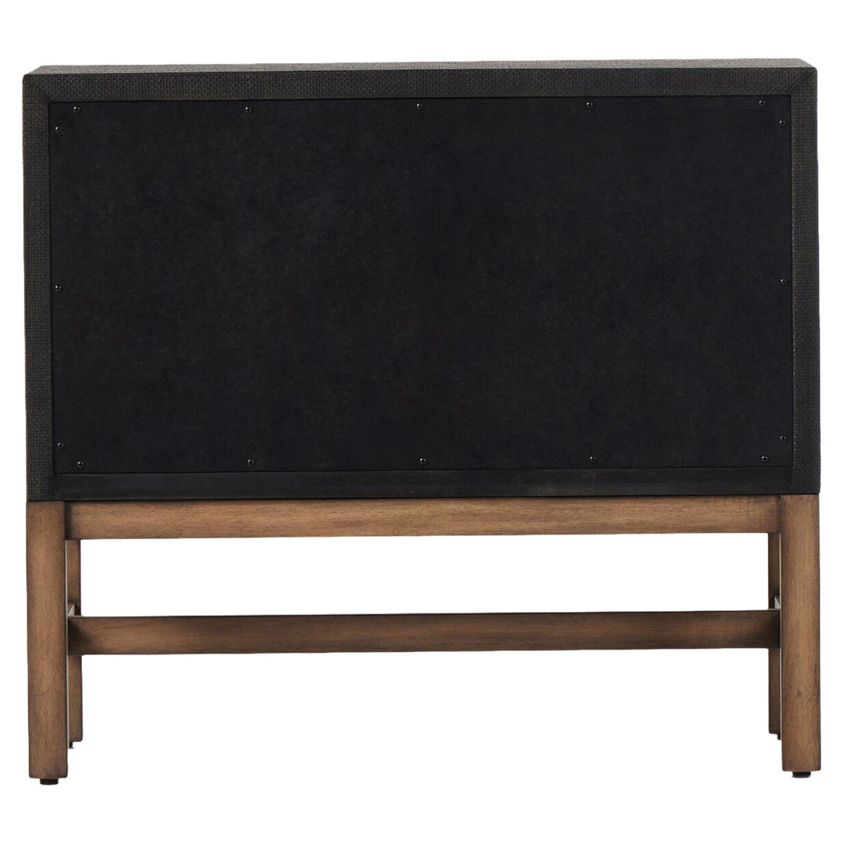 Fiona Nightstand - Black Raffia