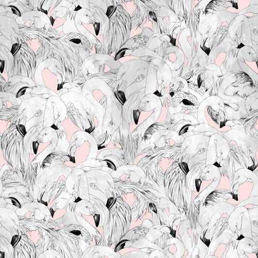 Flamingo Wallpaper - Pink