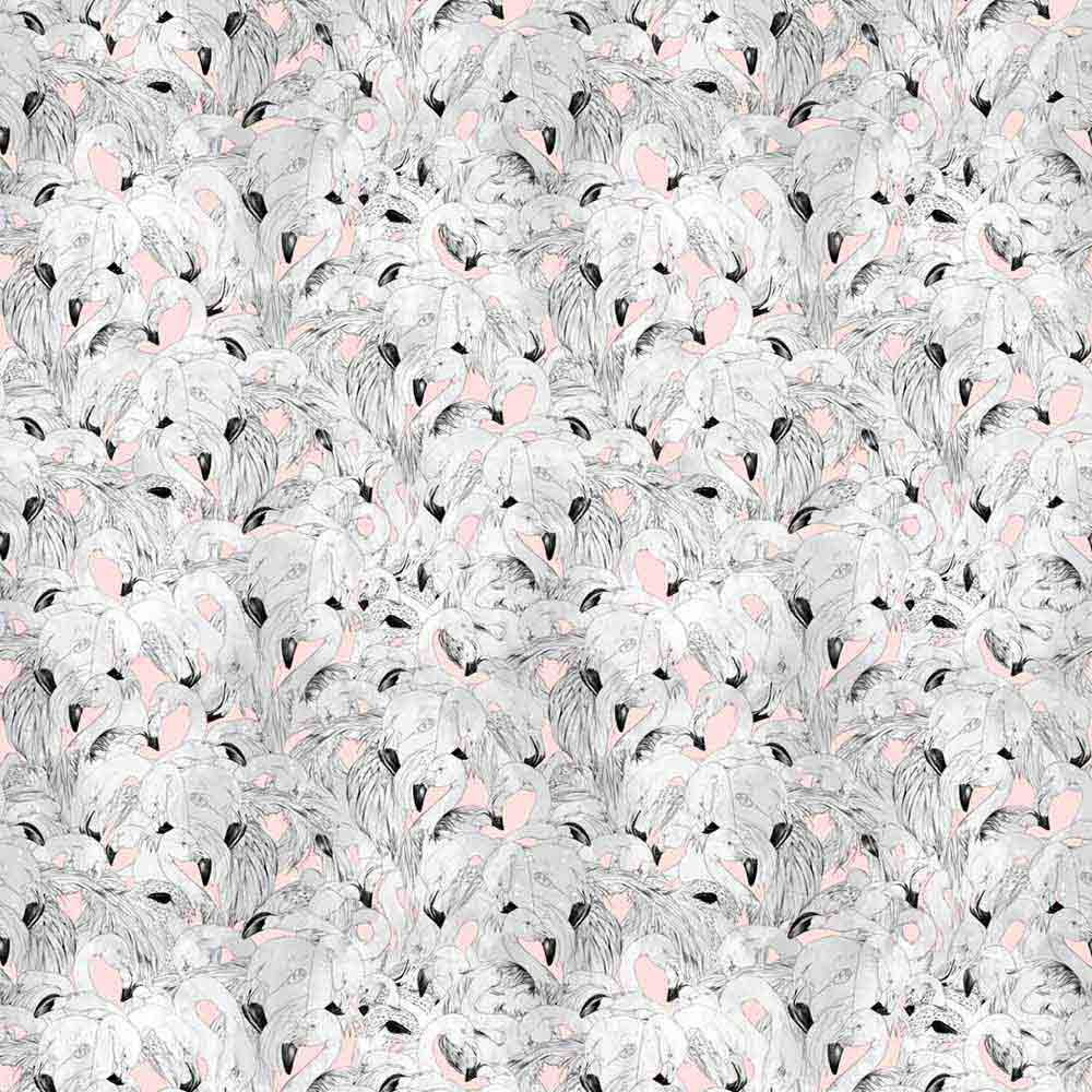 Flamingo Wallpaper - Pink