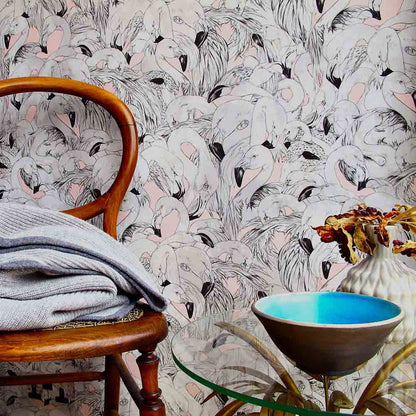 Flamingo Wallpaper - Pink