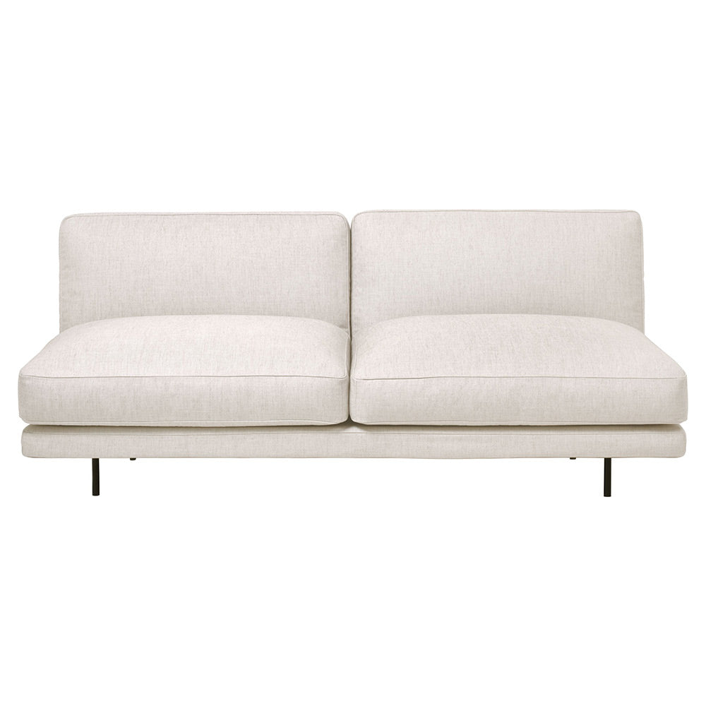 Flaneur Fully Upholstered 2 Seater Sofa - Without Armrest