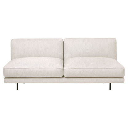 Flaneur Fully Upholstered 2 Seater Sofa - Without Armrest