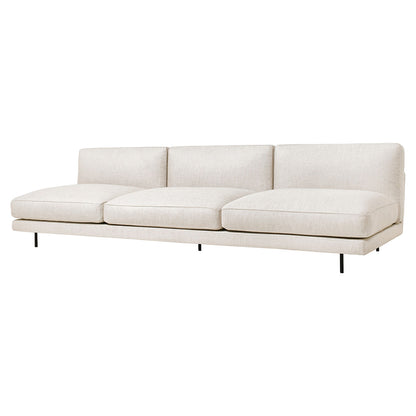 Flaneur Fully Upholstered 3 Seater Sofa - Without Armrest