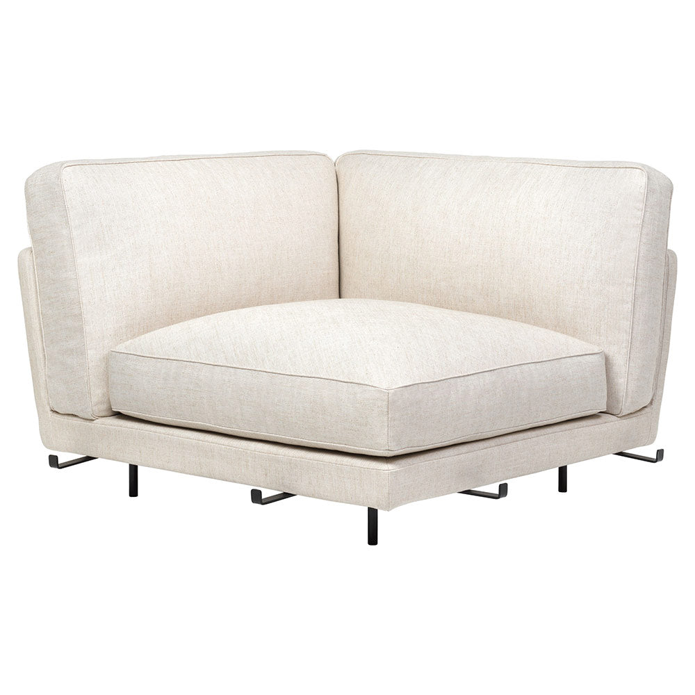 Flaneur Fully Upholstered Modular Sofa - Corner