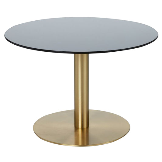 Flash Circle Side Table - Brass
