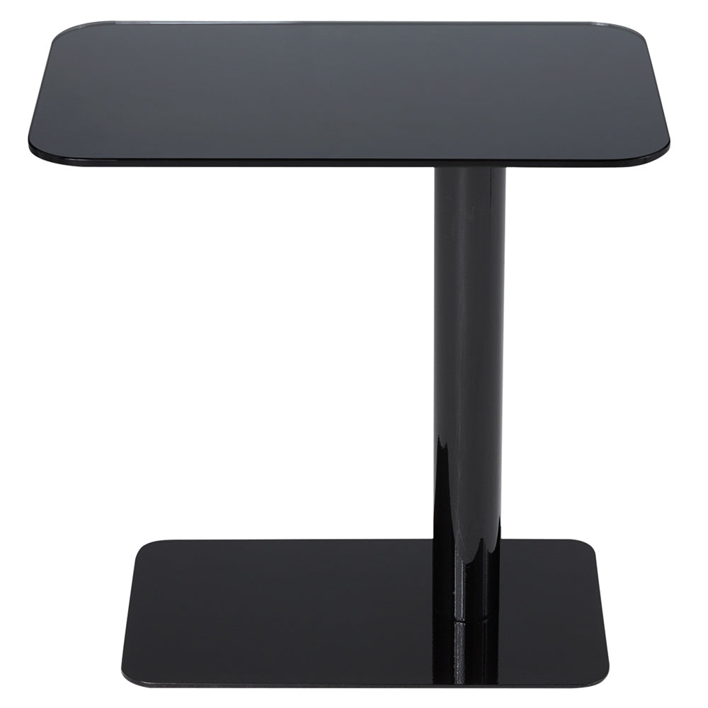 Flash Rectangle Side Table - Black