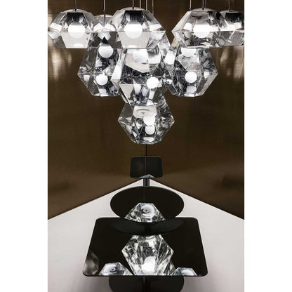 Flash Rectangle Side Table - Black