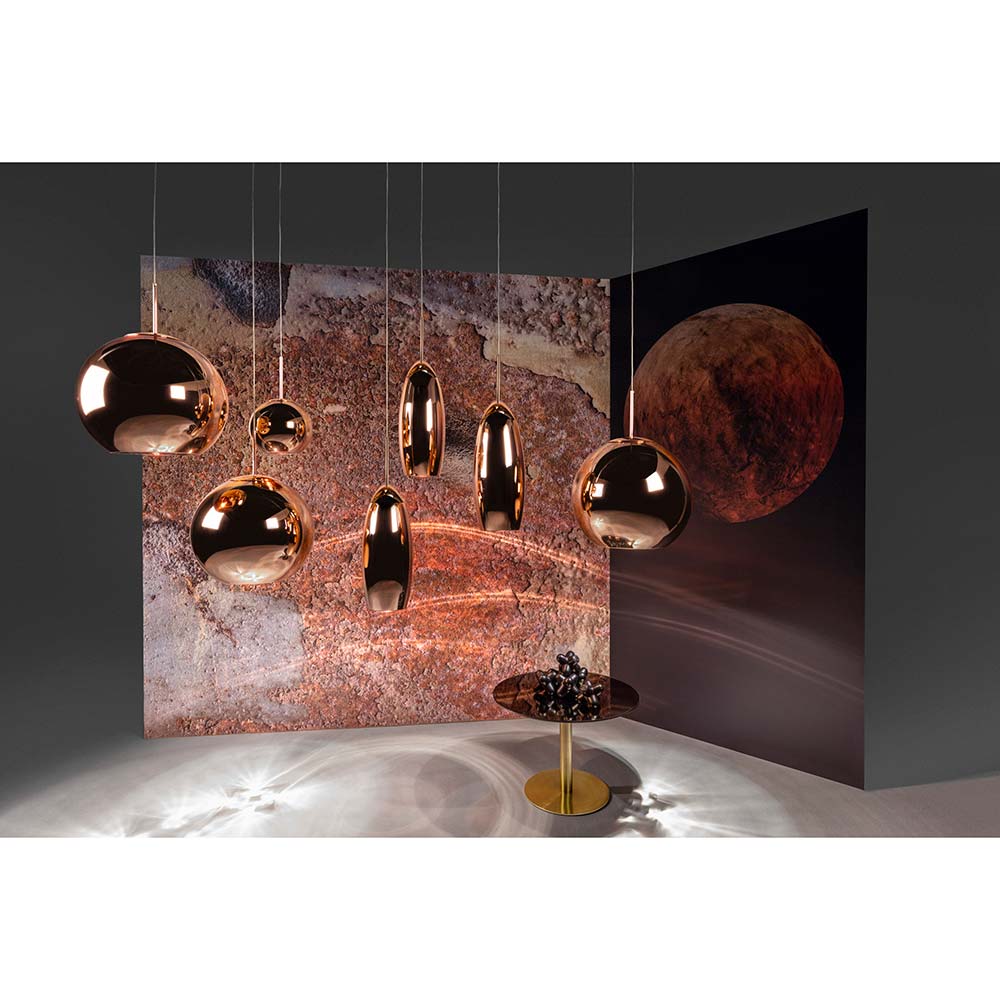 Flash Rectangle Side Table - Brass