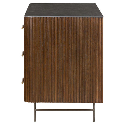 Fletcher 6 Drawer Dresser - Terra Brown Oak Veneer