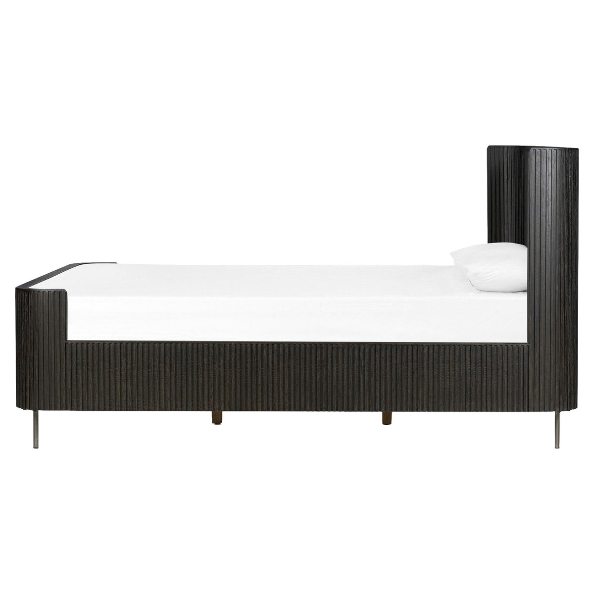 Fletcher Bed - Distressed Black