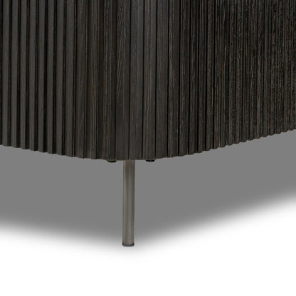 Fletcher Bed - Distressed Black