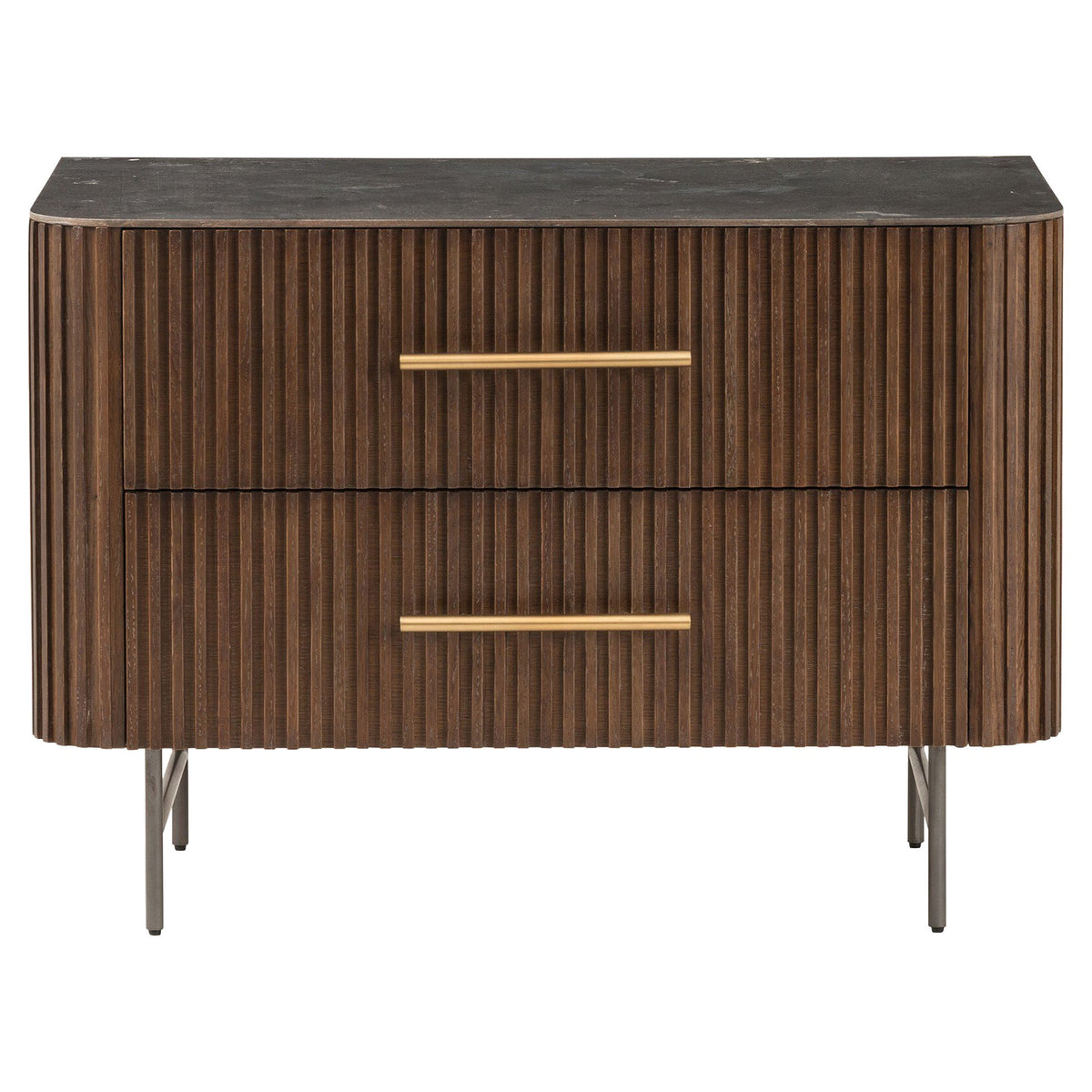 Fletcher Large Nightstand - Bluestone