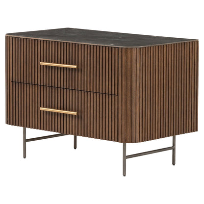 Fletcher Large Nightstand - Bluestone