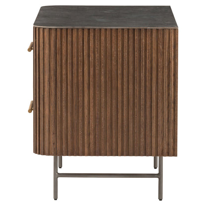 Fletcher Large Nightstand - Bluestone