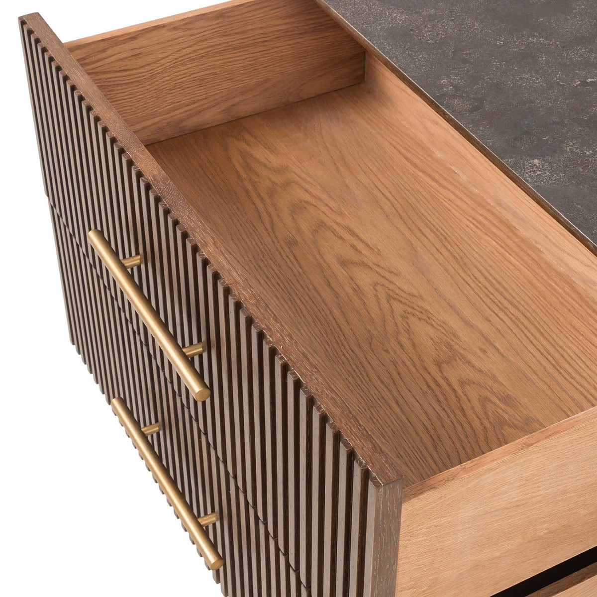 Fletcher Large Nightstand - Bluestone